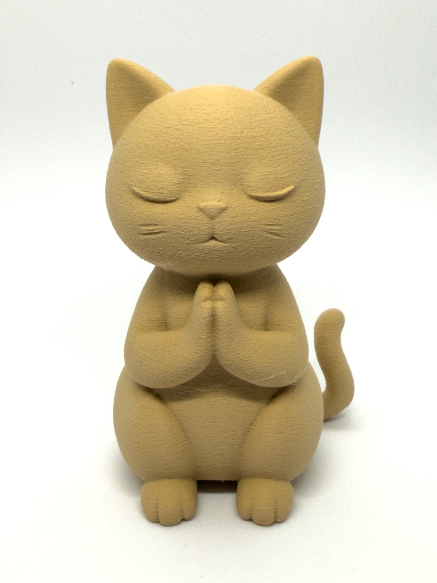Guardian Angel Cat Sculpture